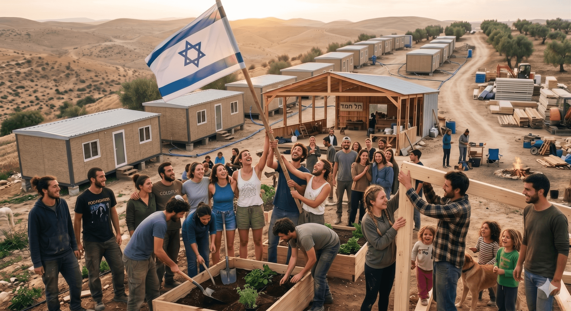 הקמת קיבוצים ונקודות התיישבות חדשות